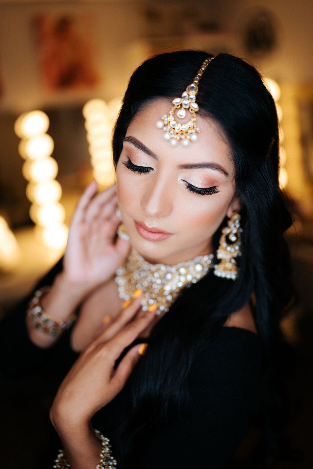 Natural bridal makeup
