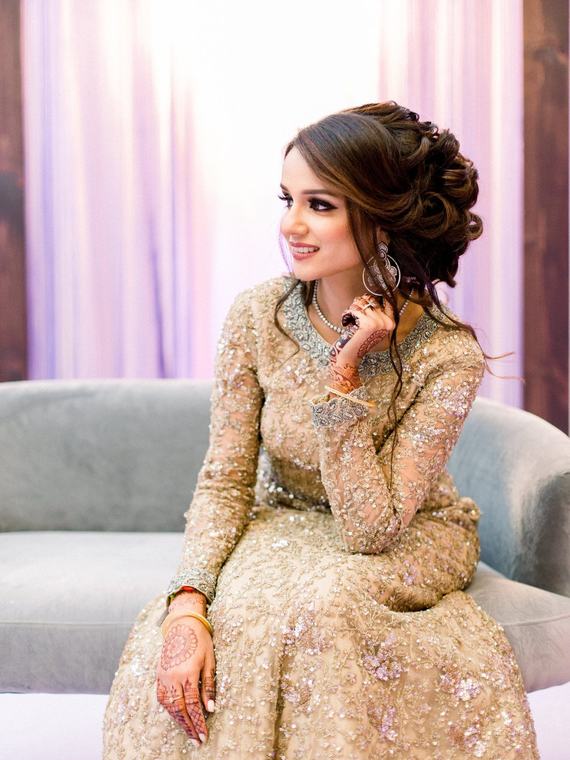 Bridal bridal makeup and hair by Maliha Khan