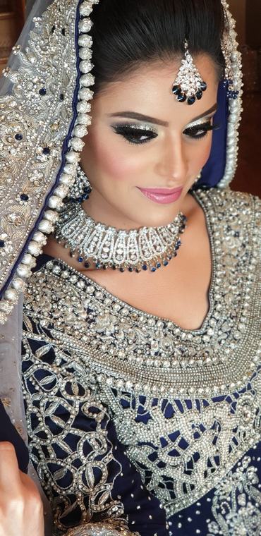 Bridal bridal makeup and hair by Maliha Khan