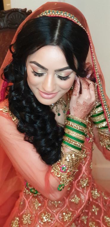 Bridal makeup by Maliha Khan
