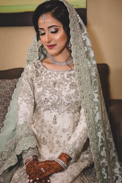 Bridal bridal makeup and hair by Maliha Khan