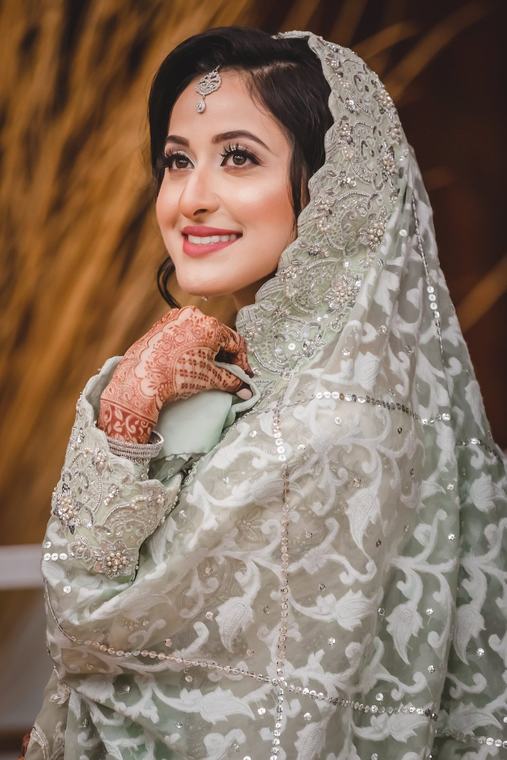 Bridal bridal makeup and hair by Maliha Khan
