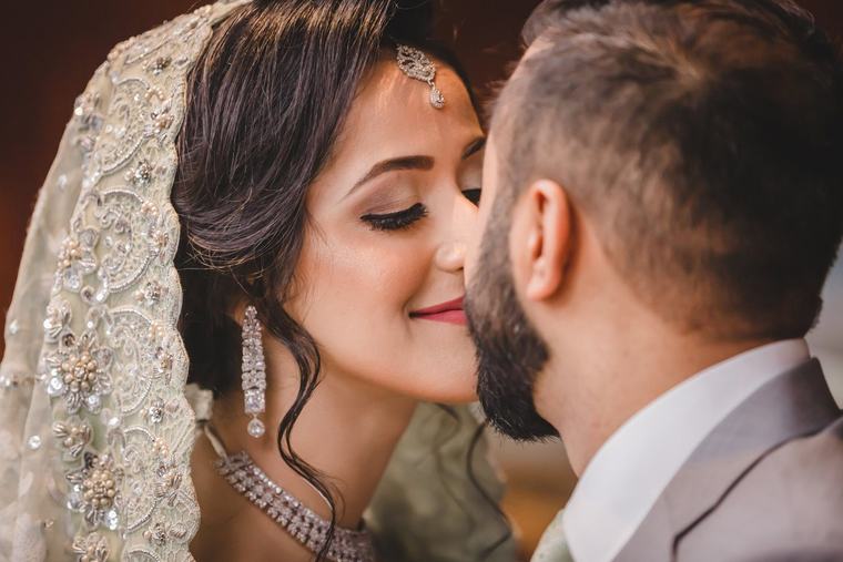 Bridal bridal makeup and hair by Maliha Khan