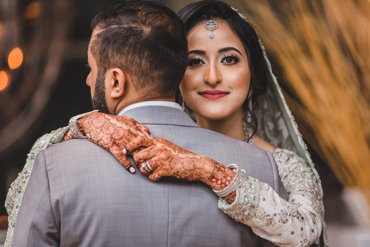 Bridal bridal makeup and hair by Maliha Khan