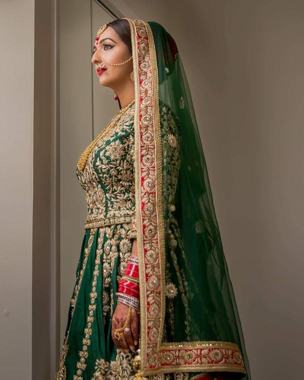 Bridal bridal makeup and hair by Maliha Khan