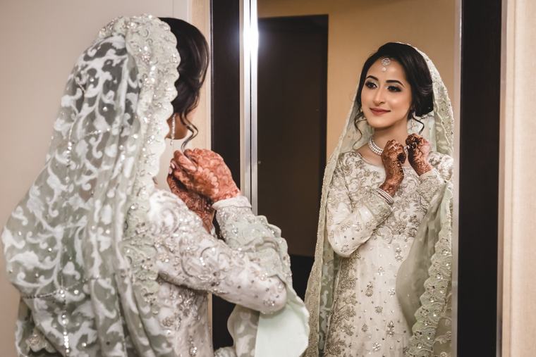 Bridal bridal makeup and hair by Maliha Khan