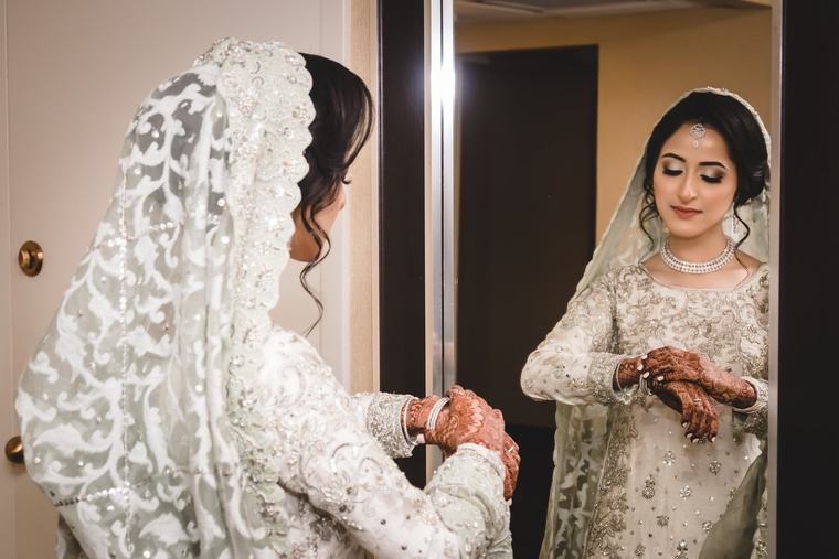 Bridal bridal makeup and hair by Maliha Khan