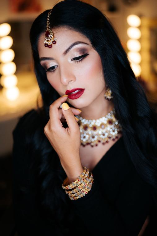Bridal makeup by Maliha Khan