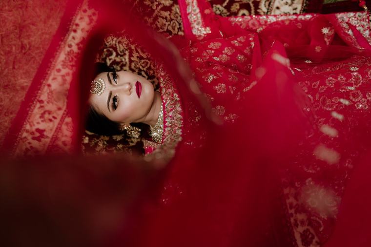 Bridal bridal makeup and hair by Maliha Khan