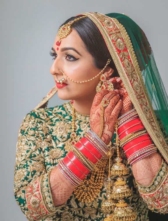 Bridal makeup by Maliha Khan